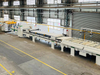 High speed honeycomb lamination line