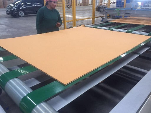 Honeycomb paperboard
