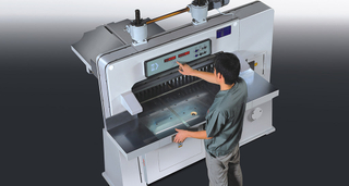 Easy Operate Paper Guillotine Machine 