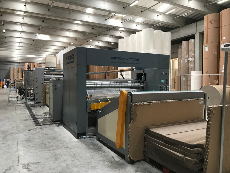 Continuous Full Automatic Honeycomb Core Paper Machine with CE