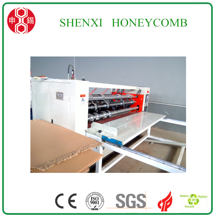 Honeycomb paperboard slitting machine