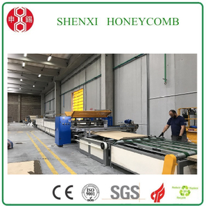 Hot sale Honeycomb Paper Board Machine 