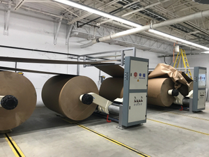 New Full Automatic Paper Honeycomb Core Machine with CE