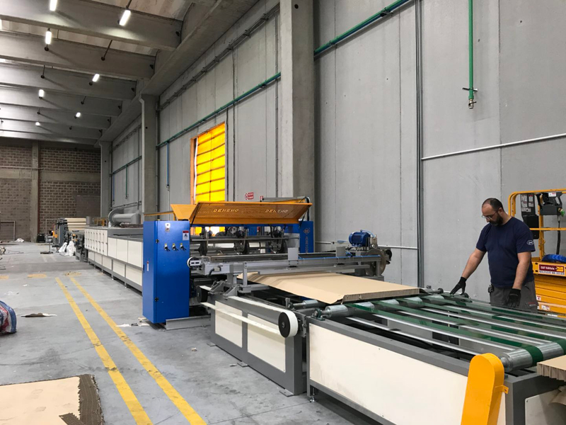 Shenxi Full Automatic Paper Honeycomb Board Machine 