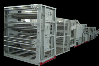 Hot Sale Semi-automatic Honeycomb Paper Core Machine 