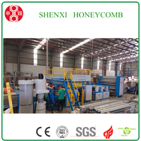 Easy Operate Endless Full Automatic Honeycomb Core Paper Machine 