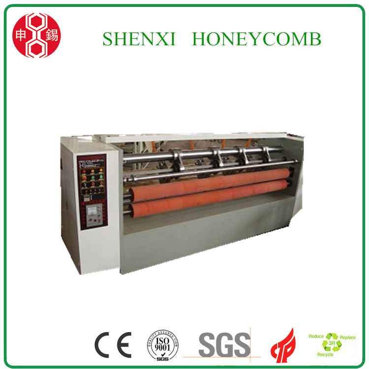 Honeycomb paperboard slitting machine